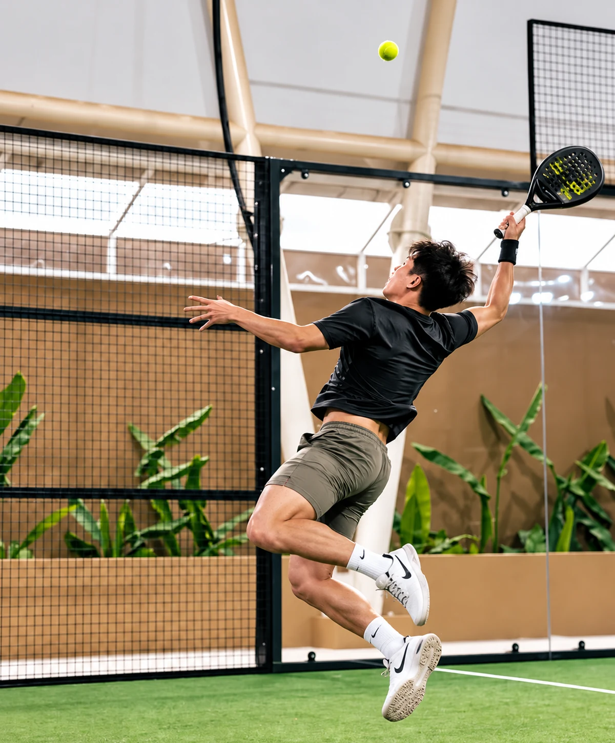 Padel action at OLA Padel Club.